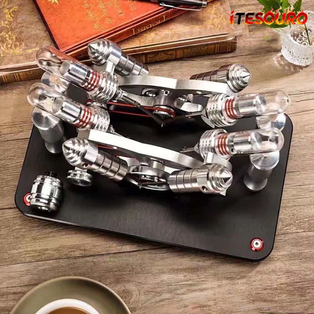 NikolaToy™ Stirling engine V4 model