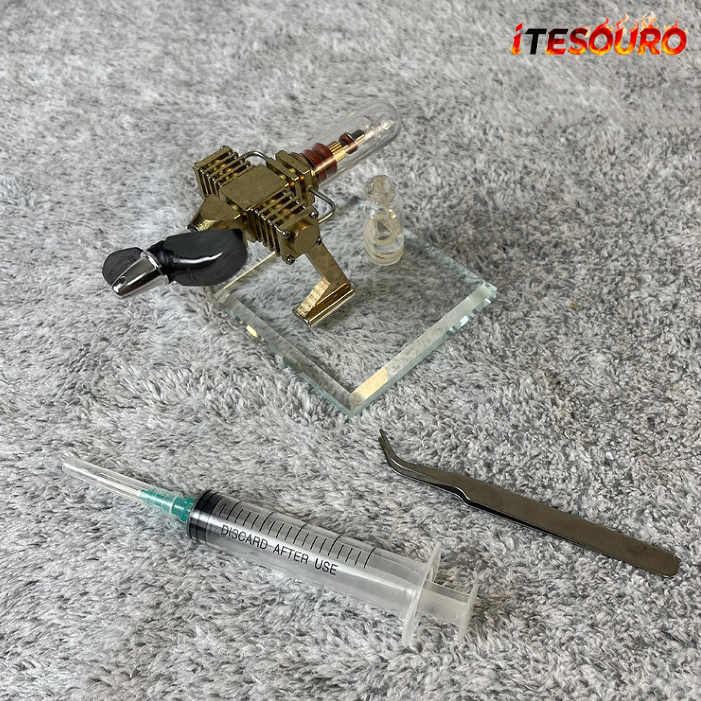 NikolaToy™ Mini Aircraft model Stirling engine model
