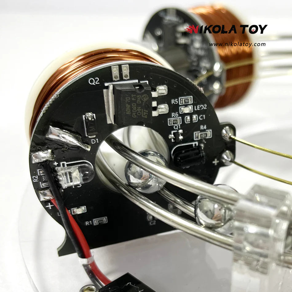 NikolaToy™ High tech electromagnetic coil accelerator