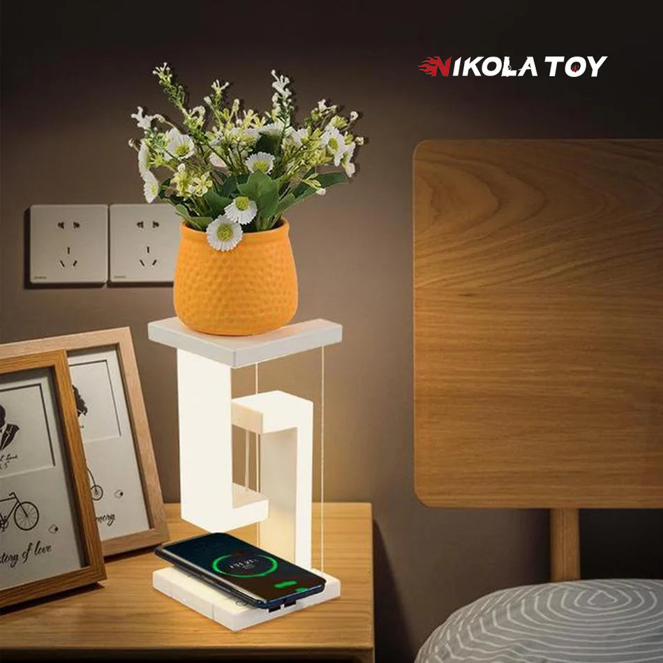 IKOLATOY® tensegrity smart led desk lamp with wireless charger