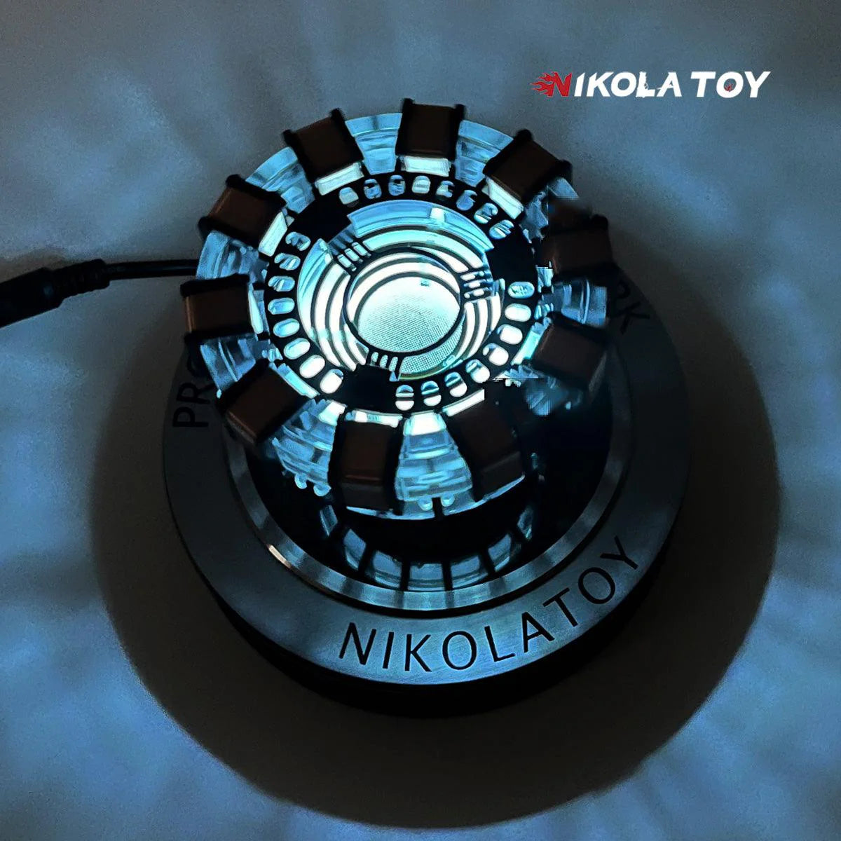 NIKOLATOY® Maglev Iron Man Ark Reactor