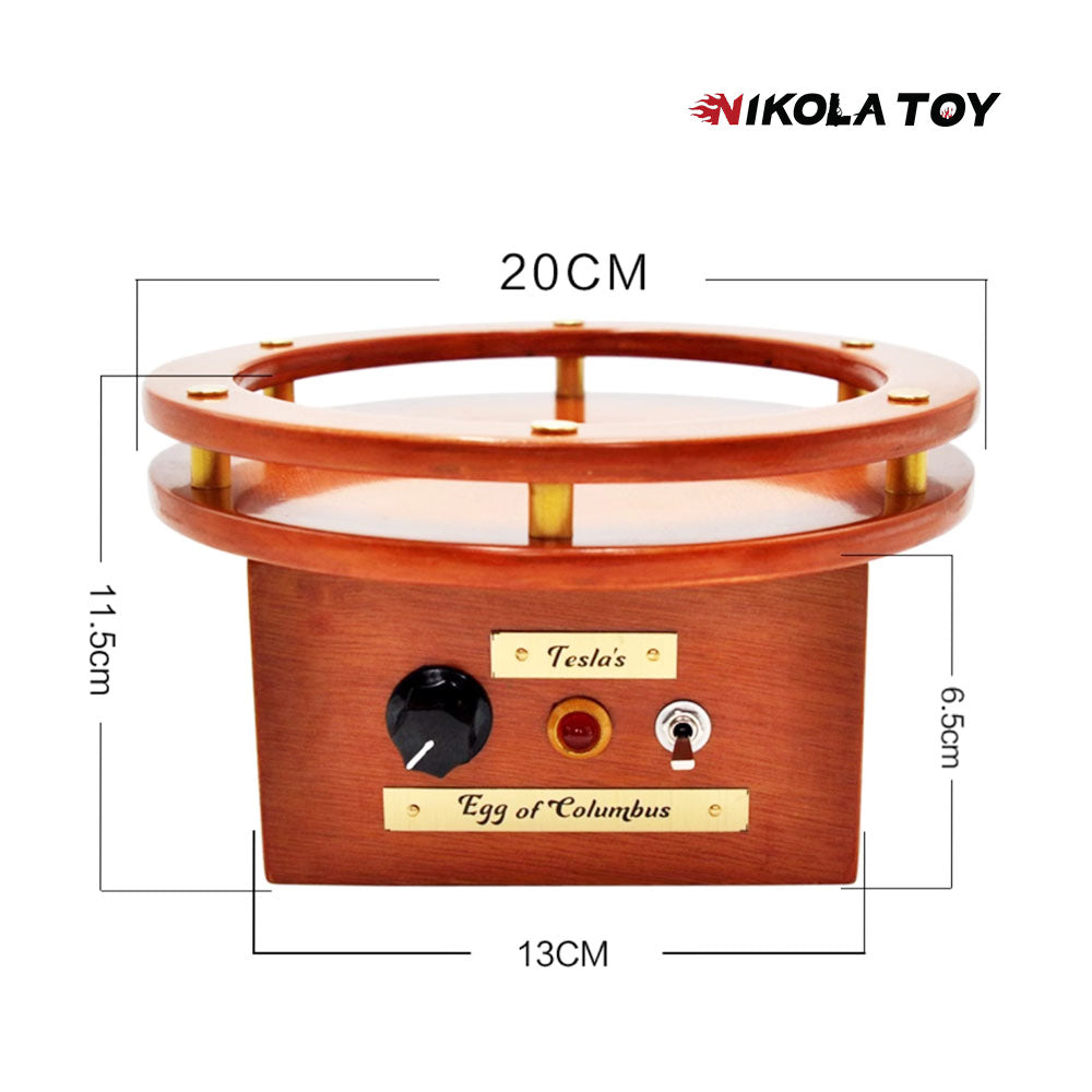 NIKOLATOY® Tesla's egg of Columbus-Electromagnetic Eddy Current Experiment