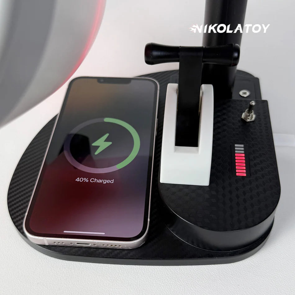 NIKOLATOY®New Dsektop JetFan - Equipped with wireless charging and humidifier