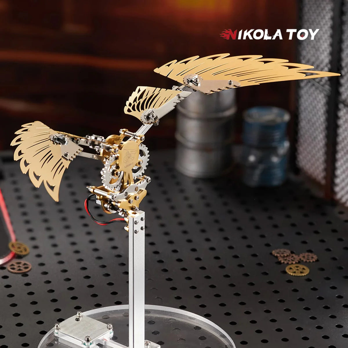 NIKOLATOY® Alloy mechanical bird DIY KITS