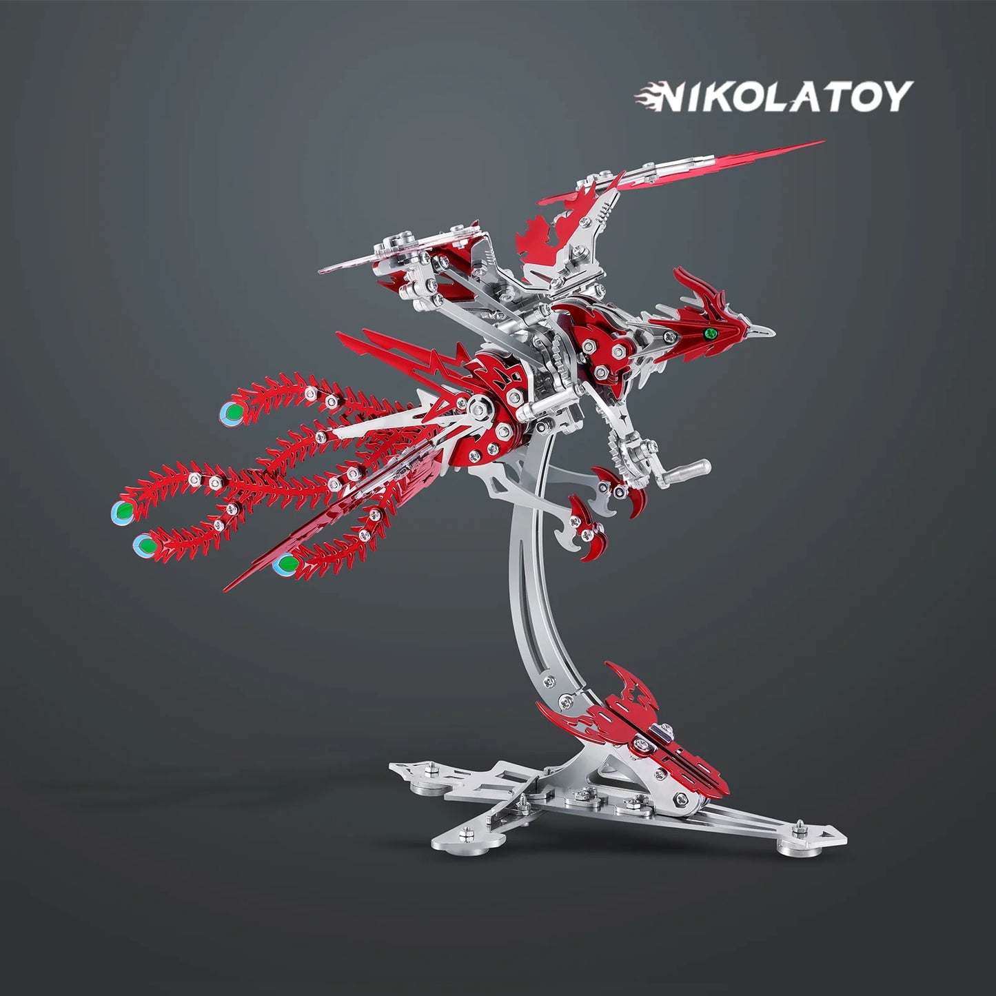 NIKOLATOY® Mechanical species - Phoenix (3D metal puzzle)
