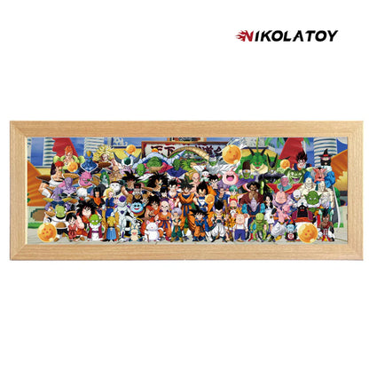 NIKOLATOY®Creative Family Photo Acrylic Stereoscopic Painting (LED Light)