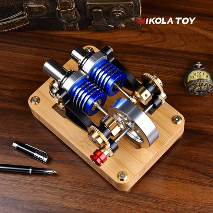 NIKOLATOY® High performance precision Stirling engine M20 series