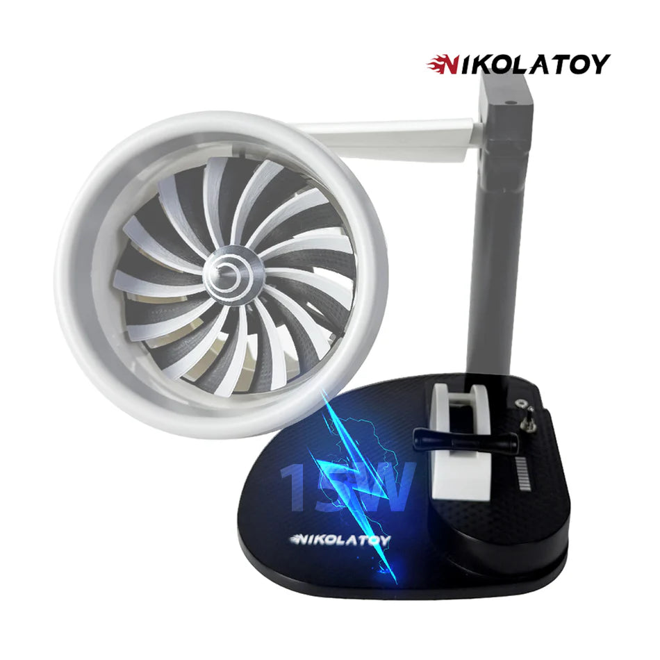 NIKOLATOY®New Dsektop JetFan - Equipped with wireless charging and humidifier