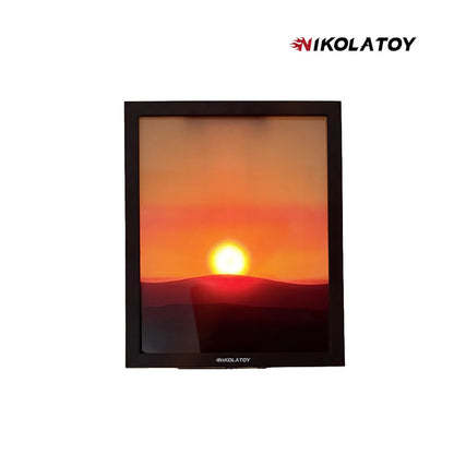NIKOLATOY®Creative sunset hand pulled night light