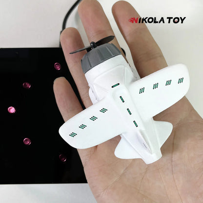 NIKOLATOY® Cute Maglev Mini Aircraft - Creative Clock