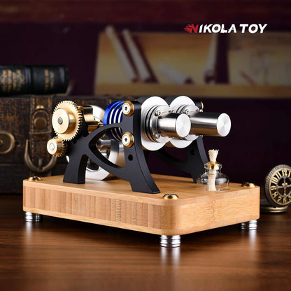 NIKOLATOY® High performance precision Stirling engine M20 series