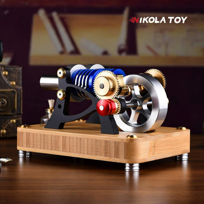 NIKOLATOY® High performance precision Stirling engine M20 series