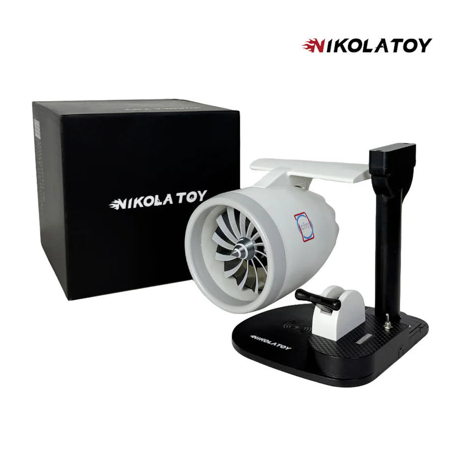 NIKOLATOY®New Dsektop JetFan - Equipped with wireless charging and humidifier