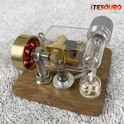 NikolaToy™ Stirling engine music box
