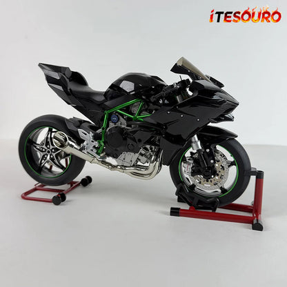 NIKOLATOY® 1/16 Alloy Dynamic Kawasaki H2R Motorcycle Model