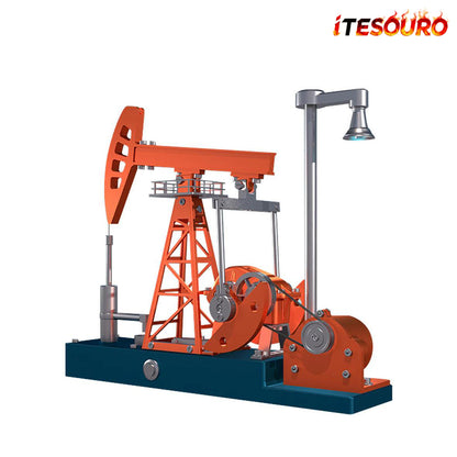 NIKOLATOY® Teching 3D Metal Pumping Unit Model DIY Assembly Model Kits 219pcs