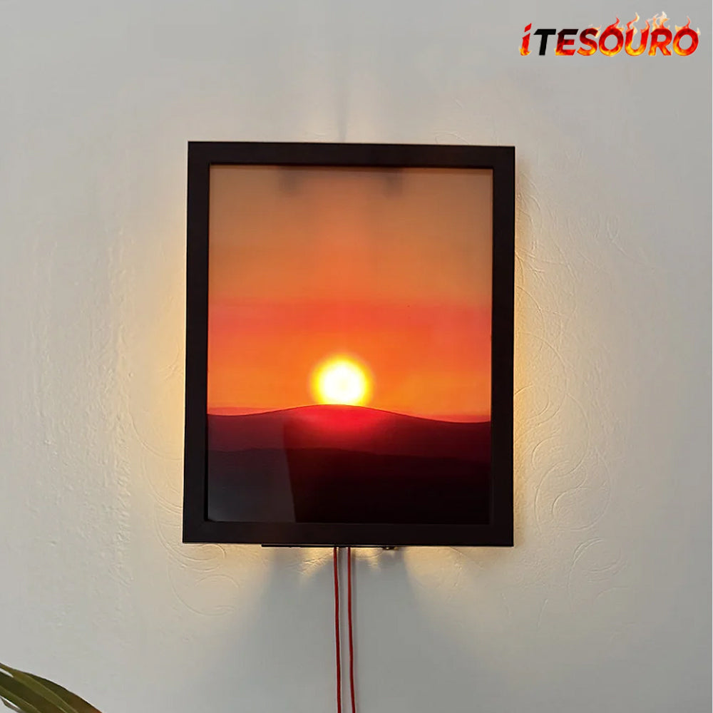 NIKOLATOY®Creative sunset hand pulled night light