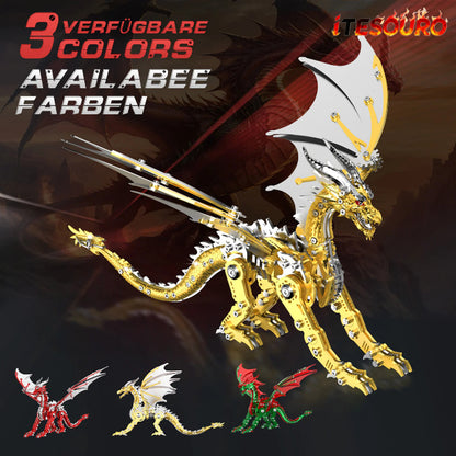 NIKOLATOY® Mechanical species - Pterosaur (3D metal puzzle)