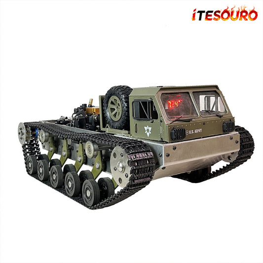 NIKOLATOY® 1/14 3.5cc internal combustion engine RC tracked station vehicle