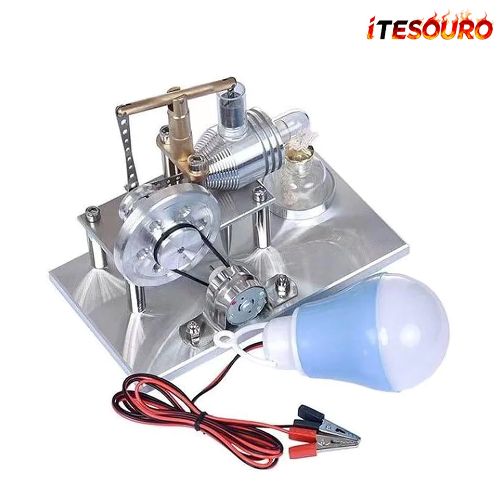 NikolaToy™ New Stirling engine+LED lights