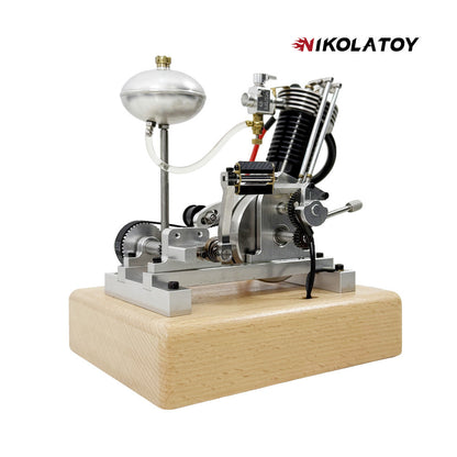 NIKOLATOY®Miniature motorcycle single cylinder engine