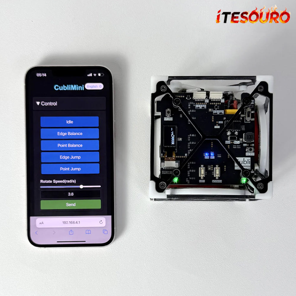 NIKOLATOY®ESP32 Self Balancing Cube Robot