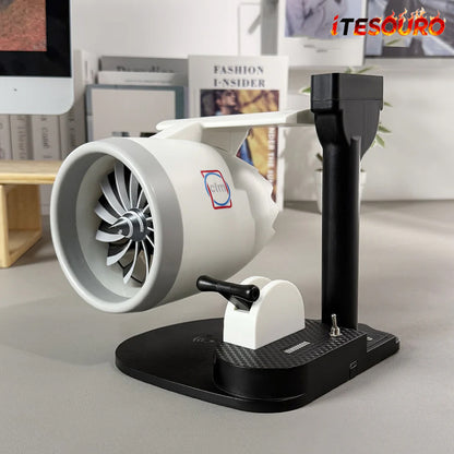 NIKOLATOY®New Dsektop JetFan - Equipped with wireless charging and humidifier