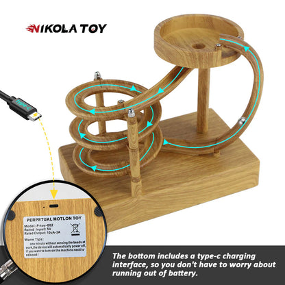 NIKOLATOY®Electromagnetic acceleration perpetual motion machine