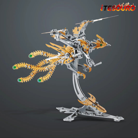 NIKOLATOY® Mechanical species - Phoenix (3D metal puzzle)