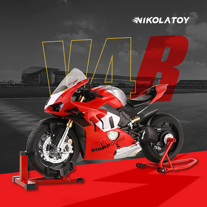NIKOLATOY®Alloy 1/6 Ducati Panigale V4R Model