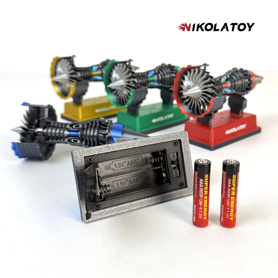 NIKOLATOY® Miniature Trent 900 turbofan engine model（12cm/4.8in）