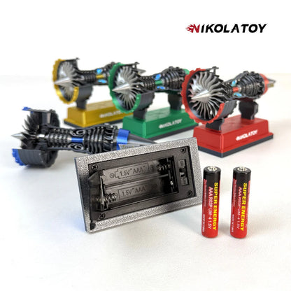 NIKOLATOY® Miniature Trent 900 turbofan engine model（12cm/4.8in）