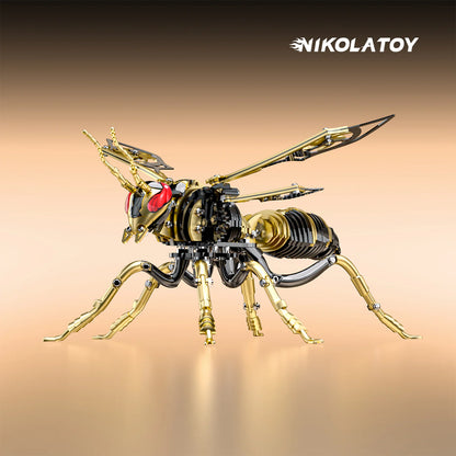 NIKOLATOY® Mechanical species - Bumblebee (3D metal puzzle)
