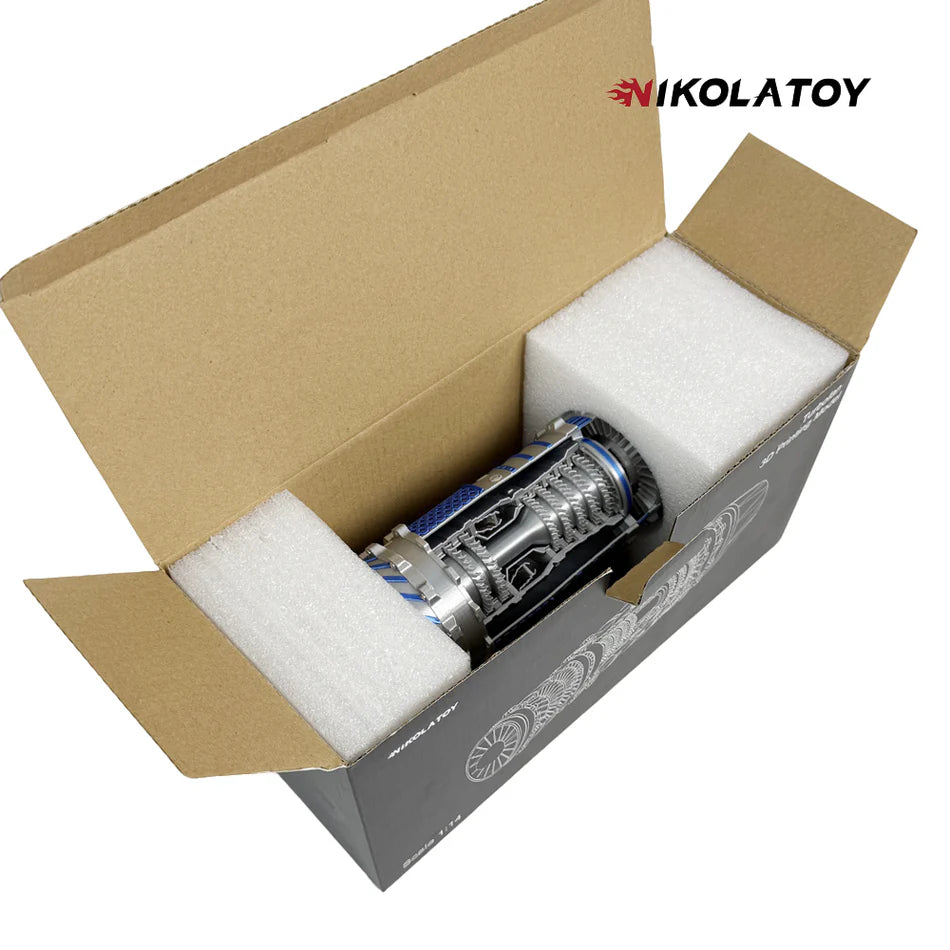 NIKOLATOY® J-35A fighter turbojet engine model (Airshow Limited)