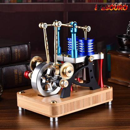 NIKOLATOY® High performance precision Stirling engine M20 series