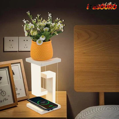 IKOLATOY® tensegrity smart led desk lamp with wireless charger