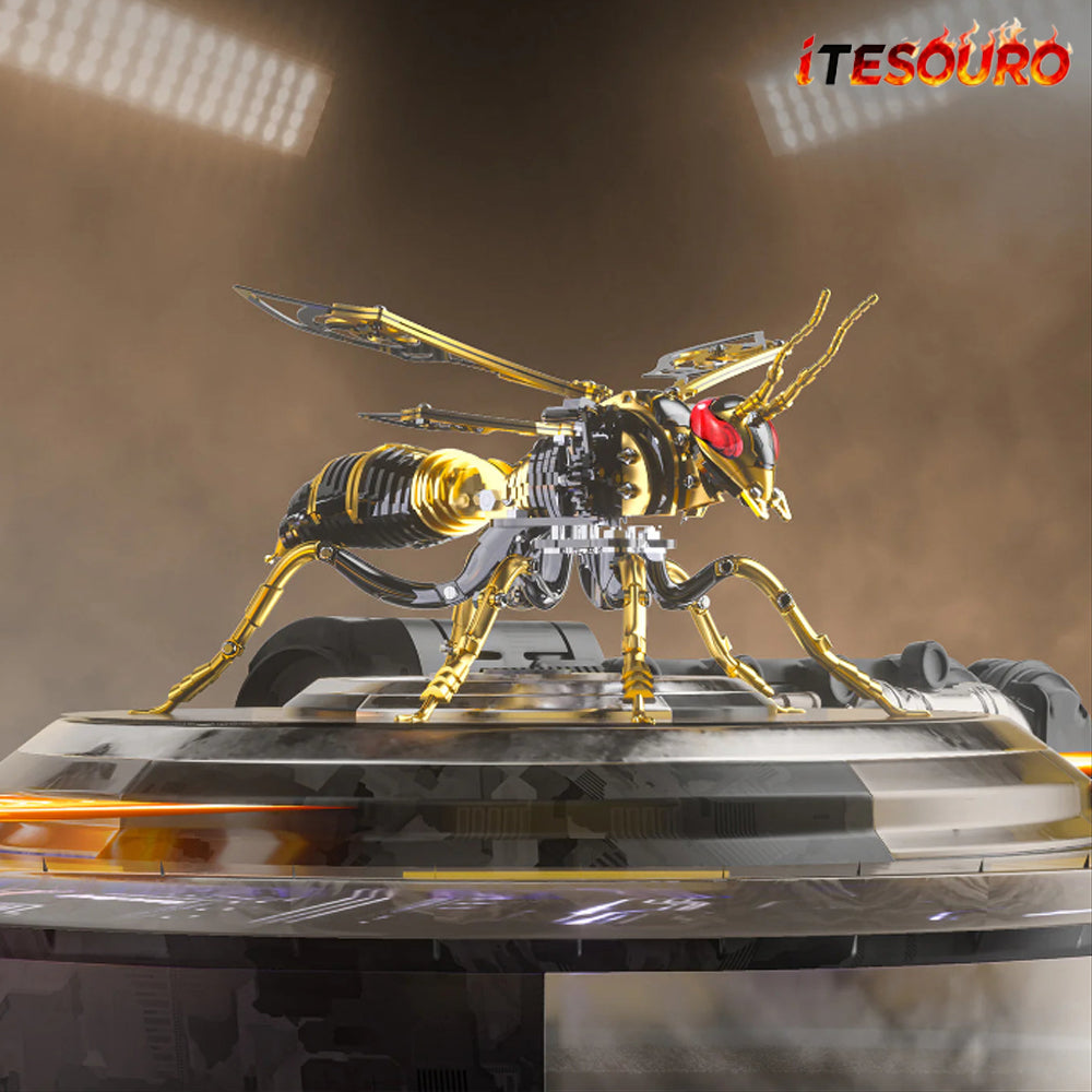 NIKOLATOY® Mechanical species - Bumblebee (3D metal puzzle)