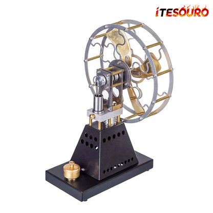 NikolaToy™ Stirling engine - Retro fan