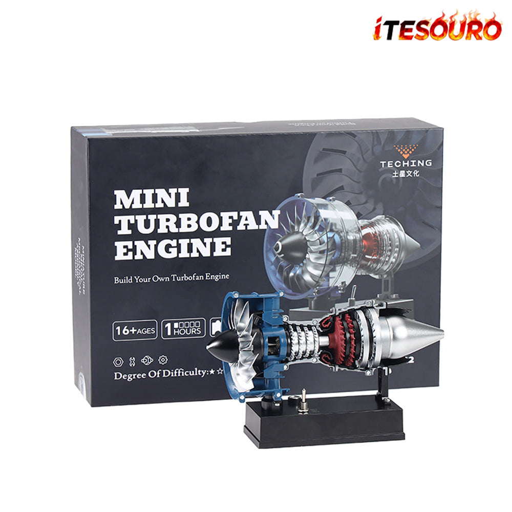 NIKOLATOY® Teching Mini Turbofan Engine Model - DIY KIT