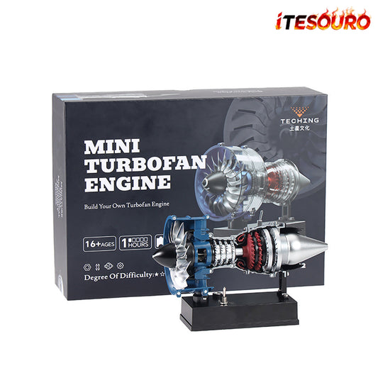 NIKOLATOY® Teching Mini Turbofan Engine Model - DIY KIT