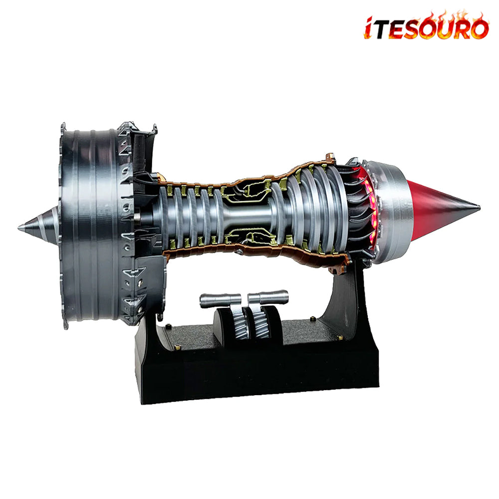 NIKOLATOY® Gift box limited edition!! TR900 Turbofan engine model (24cm / 10in)