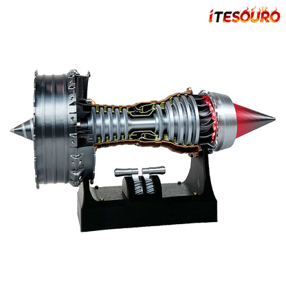 NIKOLATOY® Gift box limited edition!! TR900 Turbofan engine model (24cm / 10in)