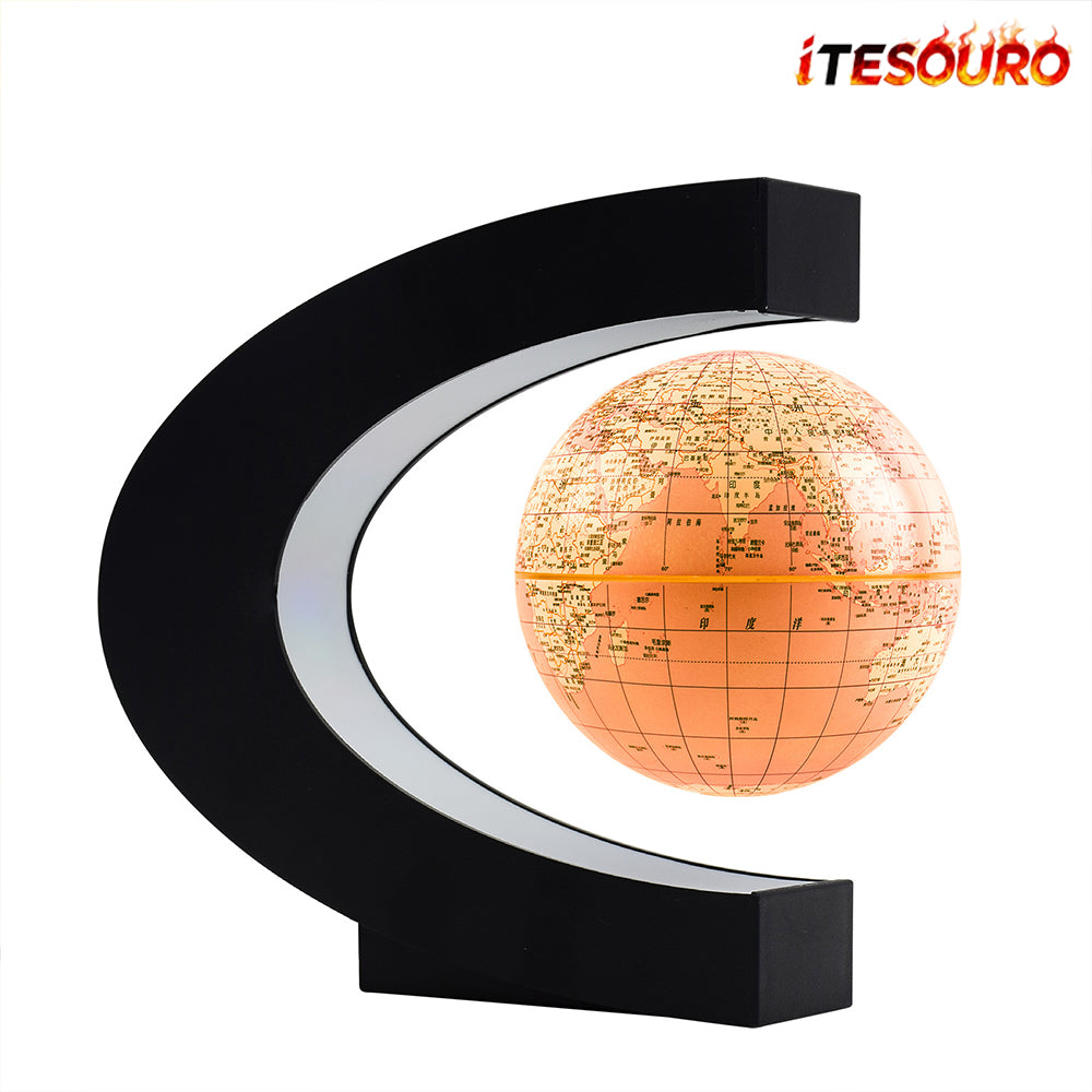 iTESOURO® High tech desktop ornaments floating earth