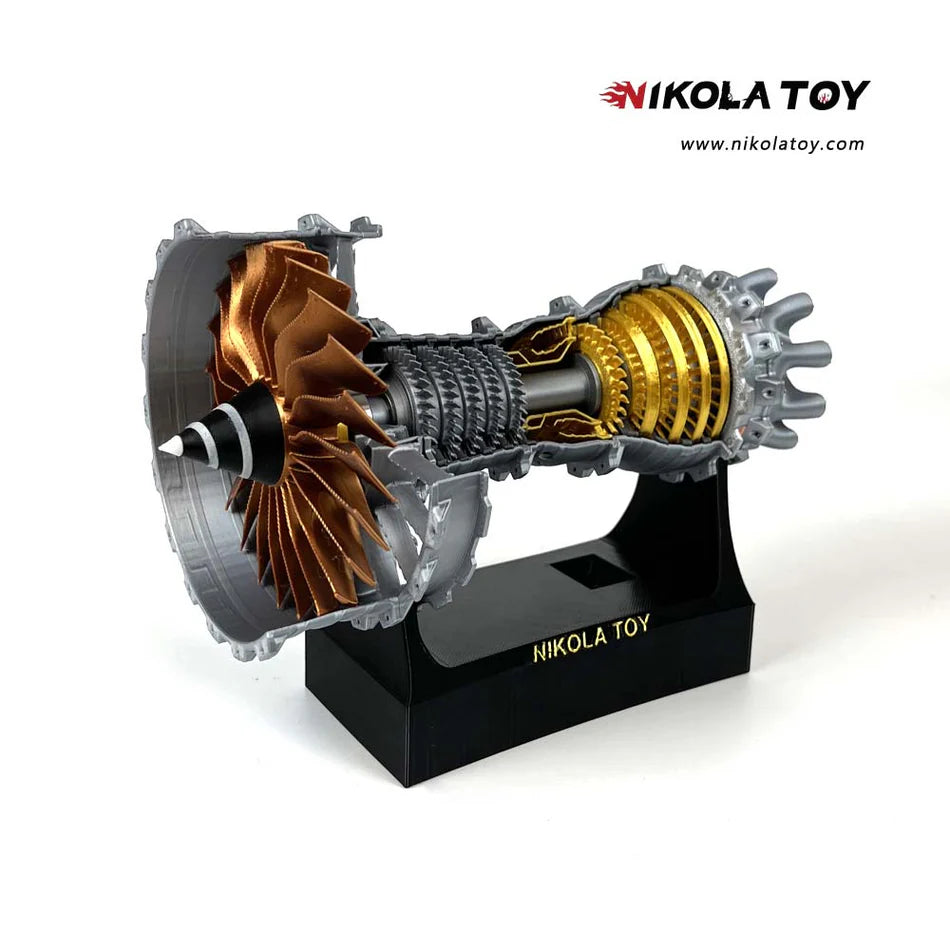 NikolaToy™ TR900 Turbofan engine model (20cm / 7.8in) Hot sale!!