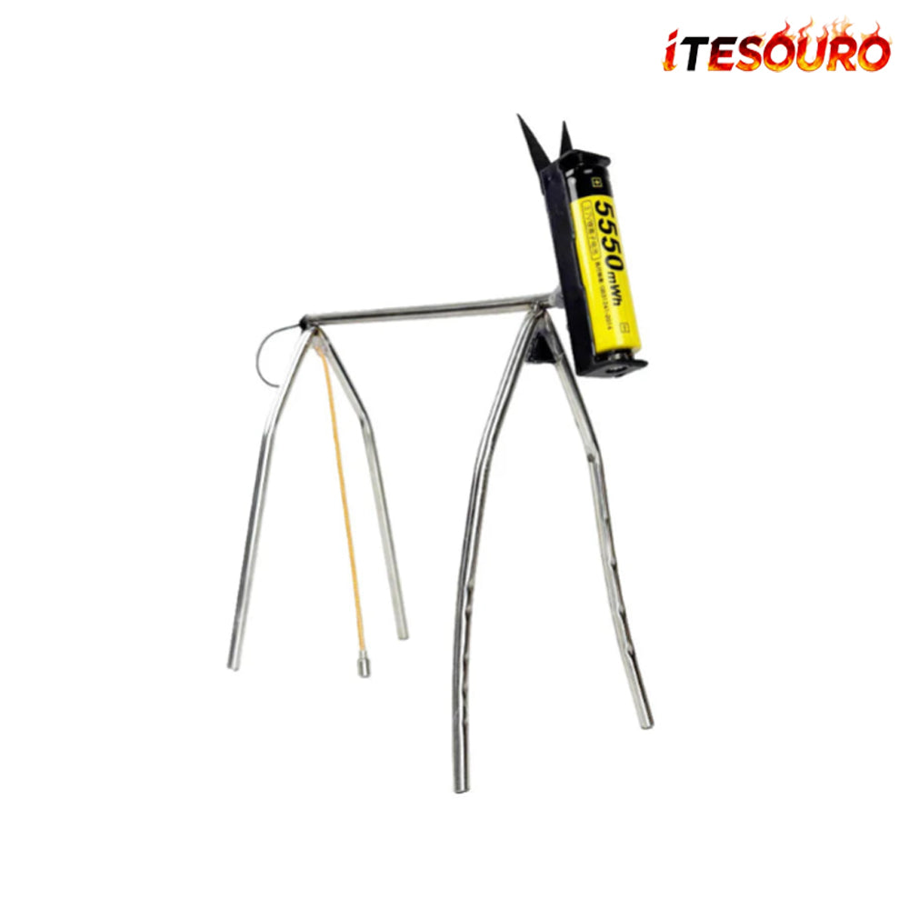 NIKOLATOY® Cute skinny dog light
