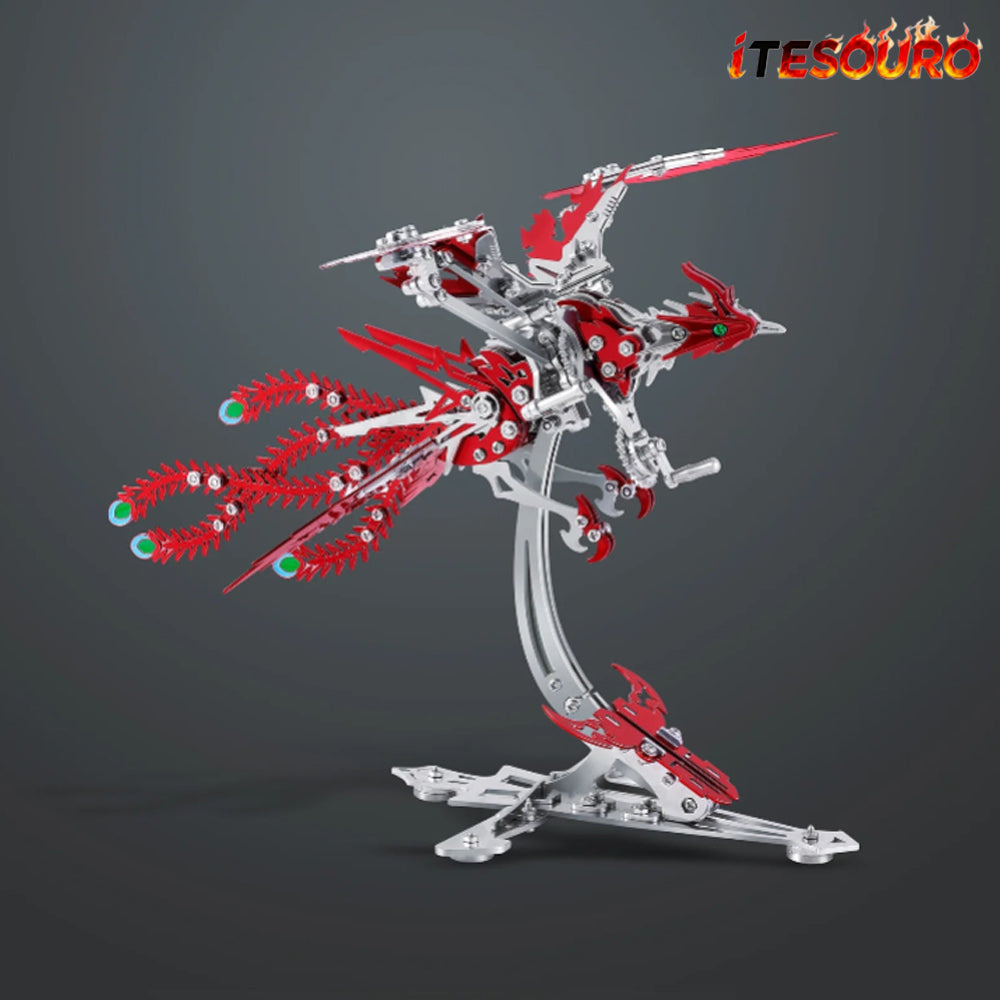 NIKOLATOY® Mechanical species - Phoenix (3D metal puzzle)