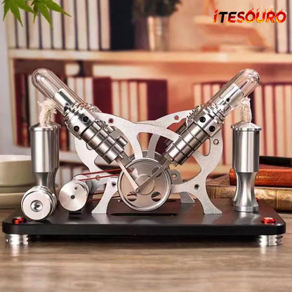 NikolaToy™ Stirling engine V4 model