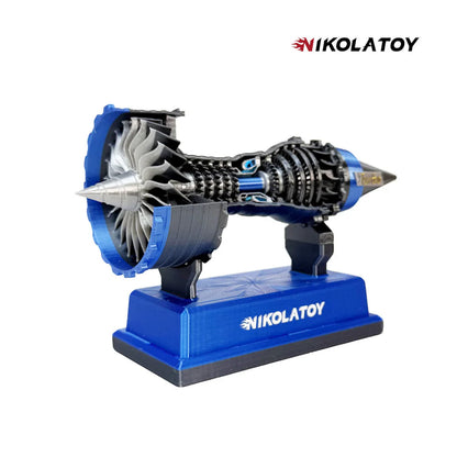 NIKOLATOY® Miniature Trent 900 turbofan engine model（12cm/4.8in）