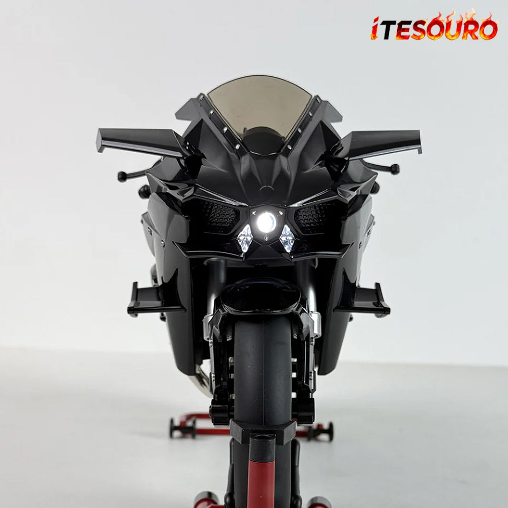 NIKOLATOY® 1/16 Alloy Dynamic Kawasaki H2R Motorcycle Model