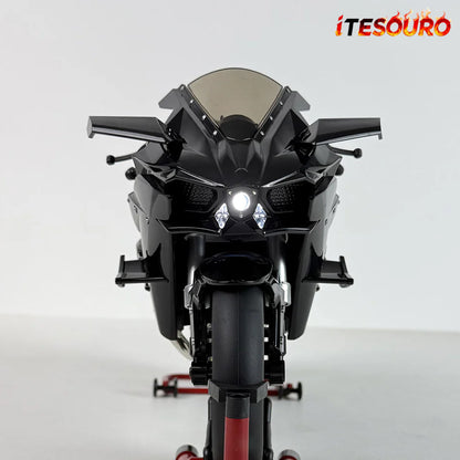 NIKOLATOY® 1/16 Alloy Dynamic Kawasaki H2R Motorcycle Model